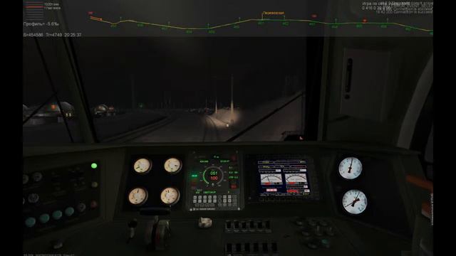 ZDSimulator - multiplayer.ЭП1м-550 с поездом 76Э Москва - Нерюнгри по участку Вековка - Сергач смотреть онлайн