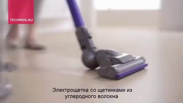 Особенности Dyson DC45 - Электрощетка со щетинками из углеродного волокна смотреть онлайн