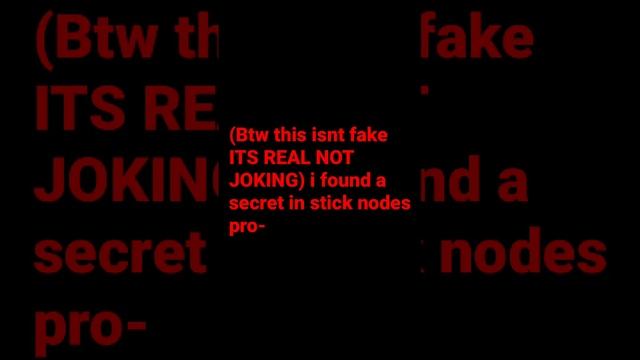 Stick nodes pro easter egg смотреть онлайн