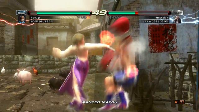 123 - Tekken 6 - Coouge (Anna Williams) vs truceaiak (Steve Fox) смотреть онлайн