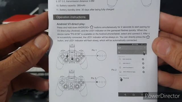 IPEGA 9156 controle para Android IOS PC PS3 e NS смотреть онлайн