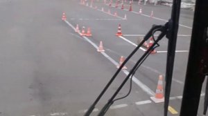 ГУП Пассажиравтотранс . Прохождение учебной площадки на категорию D.