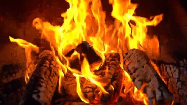 ? Cozy Fireplace 4K (12 HOURS). Fireplace Ambience With Crackling Fire Sounds. Fireplace Burning 4K