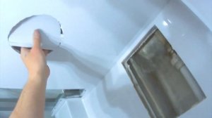 Как установить освещение в потолок из ПВХ панелей?