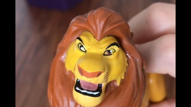 The Lion King toy version part 2: Mufasa and Scar scene смотреть онлайн