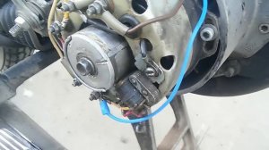 Как выставить зажигание на мотоцикле Минск. Восход. Мопед Карпаты