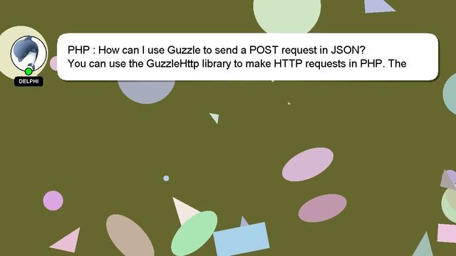 PHP : How can I use Guzzle to send a POST request in JSON? смотреть онлайн