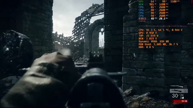 Ryzen 3 2200U | Vega 3 | Battlefield 1 | Acer A315-41 смотреть онлайн