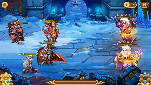 НЕ СТАВЬ ДЕЛАЦИУМА И КТУГИЮ ВМЕСТЕ НА БОССАХ!!! МОЯ ОШИБКА Idle Heroes смотреть онлайн