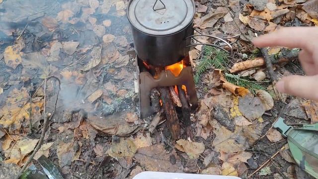 "Выживание" с ИРП и щепочницей в лесу смотреть онлайн