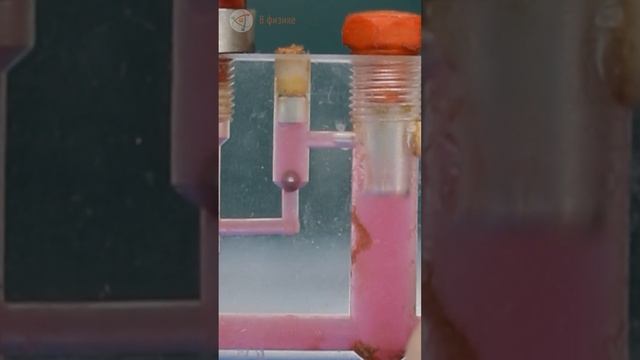 Поднимаем воду вверх. Поршневой насос с воздушной камерой. Физика смотреть онлайн