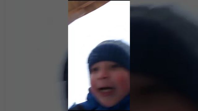 31 января 2024 года. Зимняя горка,детская площадка ЛХЗ, Аша