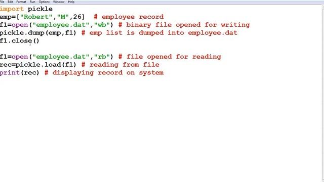 BINARY FILE | READ | WRITE | PICKLE | CS | CLASS-XII смотреть онлайн