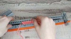 24 УЗОР БУКЛИРОВАННЫЙ | вязальная машина ИВУШКА | как вязать МК