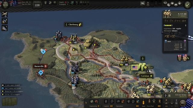 The PERFECT Operation Overlord?! Unity Of Command II Gameplay смотреть онлайн