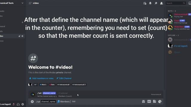 The best discord member counter bot! Astronomicall. смотреть онлайн