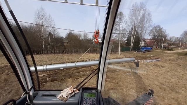 Монтаж вышки сотовой связи. смотреть онлайн