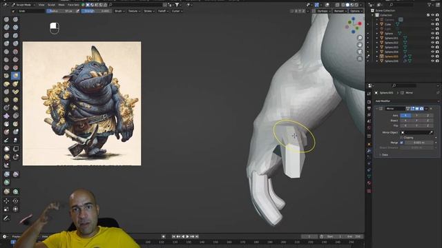 First sculpt after 10 days break смотреть онлайн
