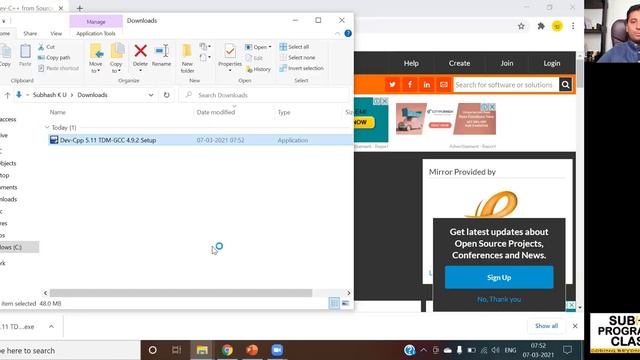 How To Compile & Run a C Program On Windows (Using Dev C++ IDE) | Lesson-4 | Learn C Programming смотреть онлайн