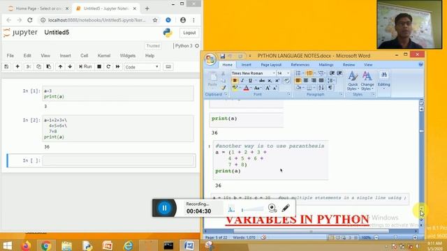 Lecture 3 Statement in Python Language смотреть онлайн