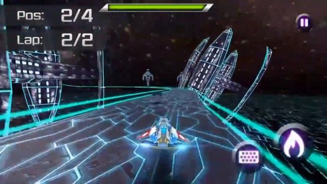 Space Race 3D game review Android смотреть онлайн