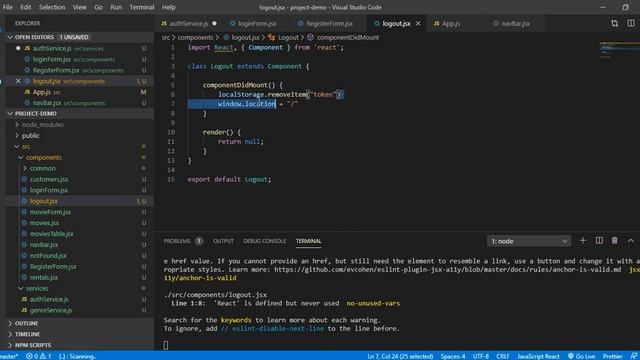 React ep14 Authentication & Authorization with JWT смотреть онлайн