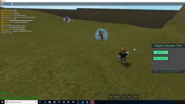 Ragdoll System Test Exploit Showcase - ROBLOX