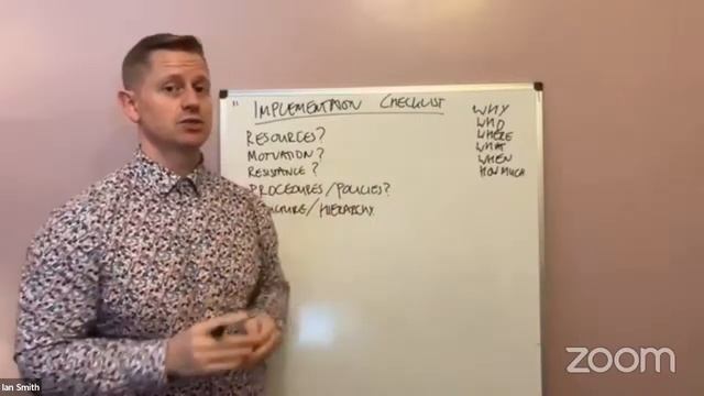 TheStrategySmith Live - Implementation Checklist смотреть онлайн