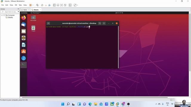 Bash Shell commands-PWD(Linux commands) смотреть онлайн