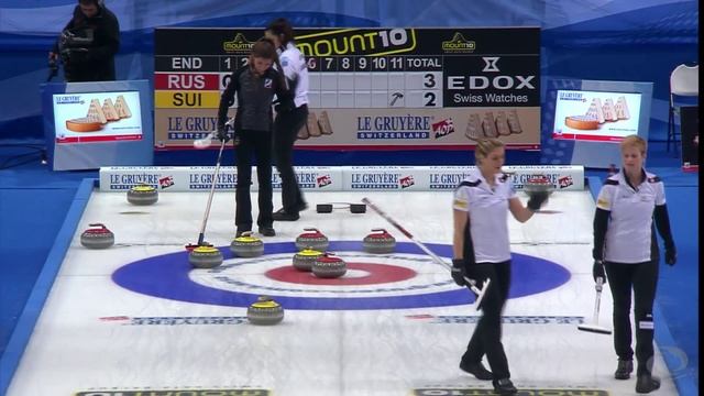 CURLING: SUI-RUS Euro Chps 2014 - Women  Gold