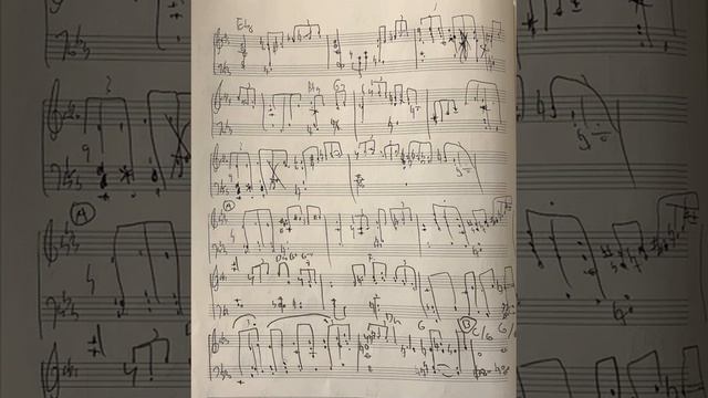 Say It (McCoy Tyner comping transcription) A part only смотреть онлайн