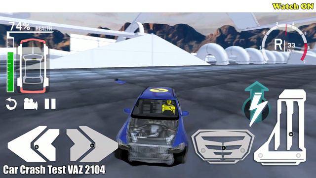 Car Crash Battle #13: Police Car Crash, Chained Car Crash, Car Crash Simulator & Beam Crash Stunt смотреть онлайн