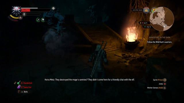 The Witcher 3: Wild Hunt Walkthrough Gameplay - The Dark смотреть онлайн