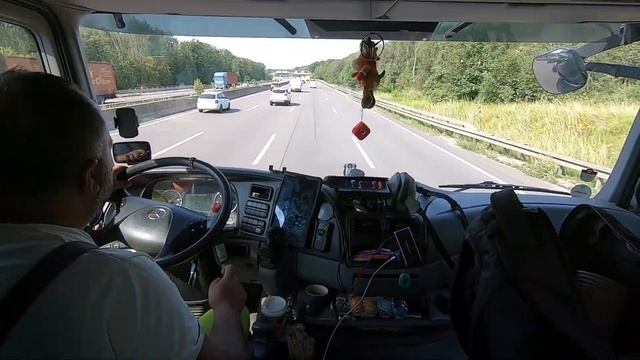 ALMANYA KÖLN BETON MİKSERİ İLE YOLCULUK SOHBET. | cement mixer truck | смотреть онлайн