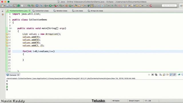 #11.2 Collection and Generics | List Interface смотреть онлайн