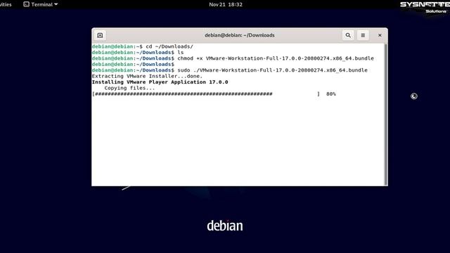 How to Install VMware Workstation 17 Pro on Debian 11 | SYSNETTECH Solutions смотреть онлайн
