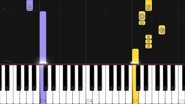 Vance Joy - Riptide | EASY Piano Tutorial смотреть онлайн