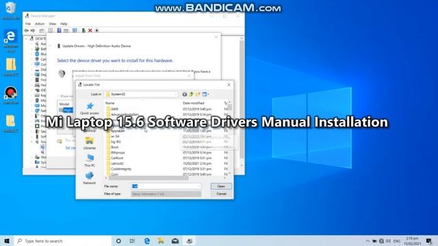 Mi Notebook 15.6 - Audio driver manual installation смотреть онлайн