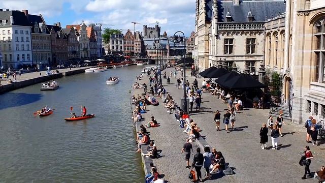 Excursie in BELGIA - GENT, BRUGES si plaja OOSTENDE de la MAREA NORDULUI смотреть онлайн