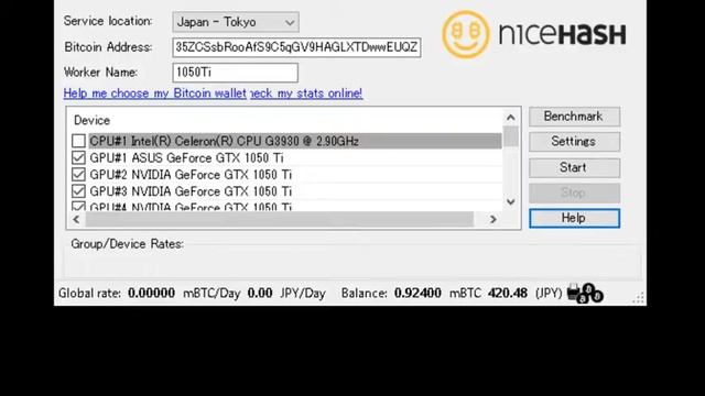 NiceHash Miner Legacy V 1.9.0.15 GTX1050Ti 4GB 12Cards смотреть онлайн