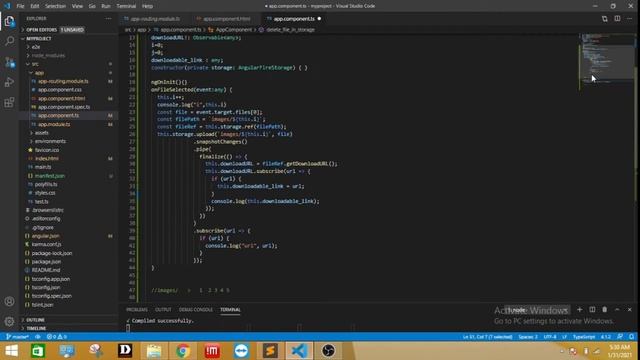 Storage In Firebase with Angular | AngularFire смотреть онлайн