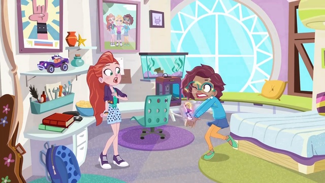 Polly Pocket (2018) S01E01 "Tiny Power. Part 1" ENG. DUB. смотреть онлайн
