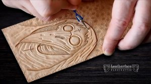 Тиснение на коже | Работа с кожей | Доктор чума