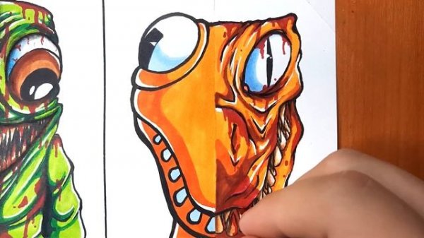 HORROR Artist vs RAINBOW FRIENDS (Drawing Paranoid meme Rainbow friends 2 CONCEPT)