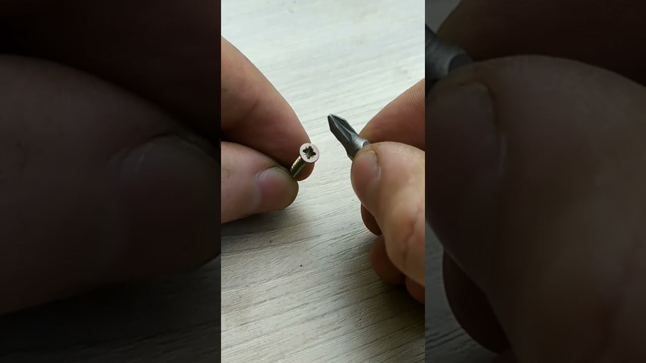 Как правильно выбрать биту для саморезоа #лайфхаки смотреть онлайн