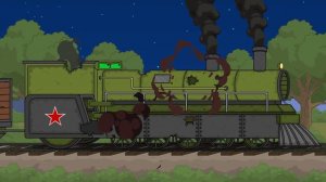 Монстр бронепоезд-мультики про танки