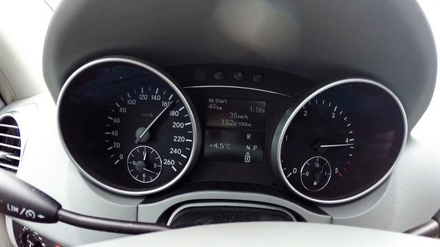 Mercedes-Benz ML 320 CDI 0-200 km/h смотреть онлайн