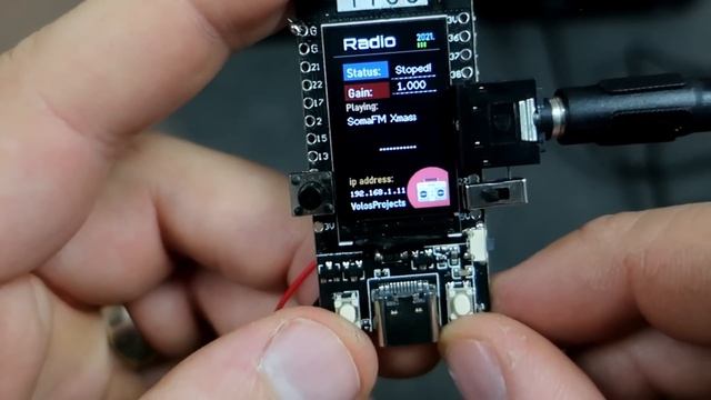 ESP32 Internet Radio TTGO T-Display board смотреть онлайн