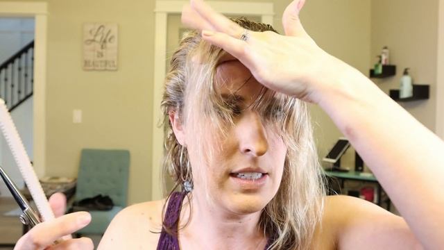 Curtain Bangs | How to Cut and Style Curtain Bangs | Tutorial смотреть онлайн