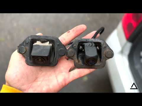 Замена камеры заднего хода NISSAN Primera P12